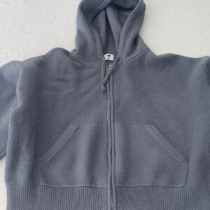TNA Gray Zip-Up Hoodie